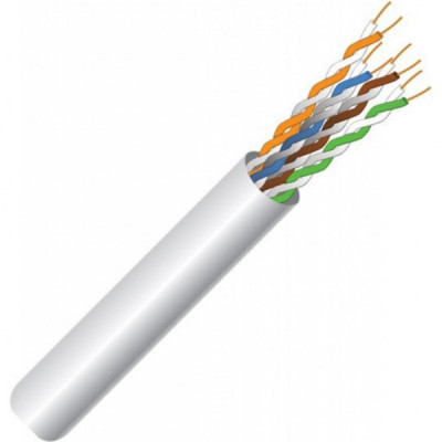 Кабель мережевий FinMark UTP 50м CAT5e 4P 24AWG PVC W Pull Box (163144)