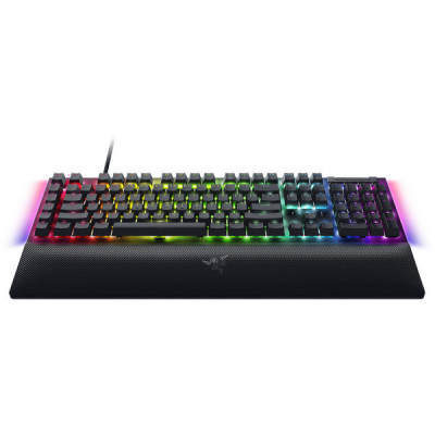 Клавіатура Razer BlackWidow V4 Yellow Switch USB RU Black (RZ03-04692500-R3R1)