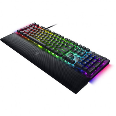 Клавіатура Razer BlackWidow V4 Yellow Switch USB RU Black (RZ03-04692500-R3R1)