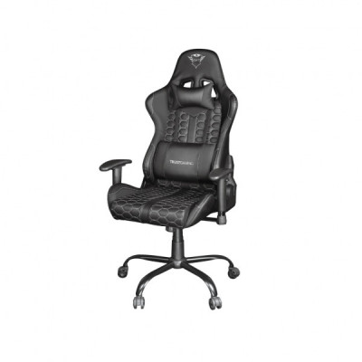 Крісло ігрове Trust GXT 708W Resto Black (24436)