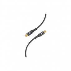 Дата кабель USB-C to USB-C lucidline-cc200.black Promate (lucidline-cc200.black)
