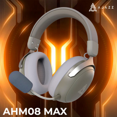 Навушники Ajazz AHM08 MAX 3-Mode Grey (AHM08-MAX-GW)