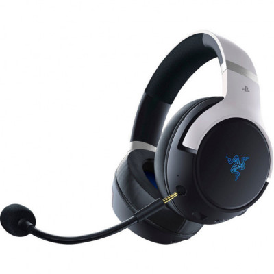 Навушники Razer Kaira Pro Hyperspeed for PS5 Bluetooth White-Black (RZ04-04030200-R3G1)