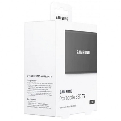 Накопичувач SSD USB 3.2 1TB T7 Samsung (MU-PC1T0T/WW)