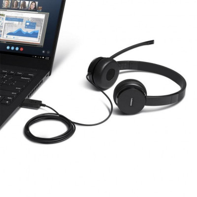 Навушники Lenovo 100 Stereo USB Headset (4XD0X88524)