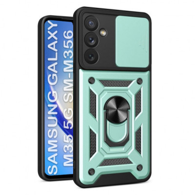 Чохол до мобільного телефона BeCover Military Samsung Galaxy M35 5G SM-M356 Dark Green (711543)