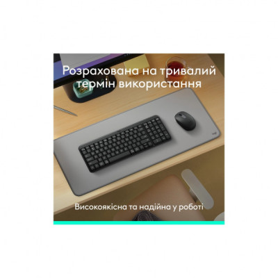 Клавіатура Logitech K250 Bluetooth/Wireless UA Graphite (920-013822)