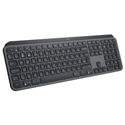 Клавіатура Logitech MX Keys Advanced for Business Wireless Illuminated UA Graphite (920-010251)