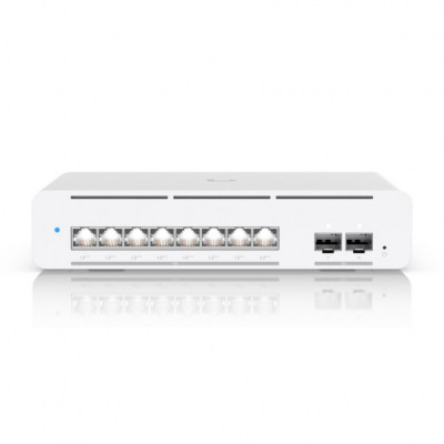 Комутатор мережевий Ubiquiti USW-PRO-XG-8-POE