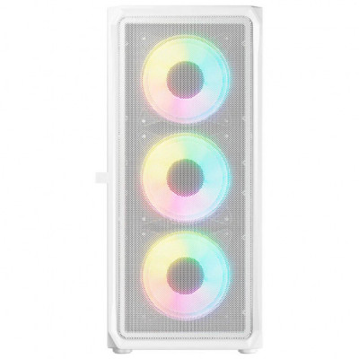 Корпус Logic concept PORTOS MESH+GLASS ARGB fans 3x120mm WHITE (AM-PORTOS-20-0000000-0002)