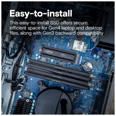 Накопичувач SSD M.2 2280 1TB P310 with heatsink Micron (CT1000P310SSD5)