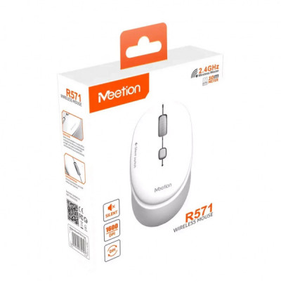 Мишка Meetion R571 Wireless White/Gray (MT-R571-C) Мишка Meetion R571 Wireless White/Gray (MT-R571-C)