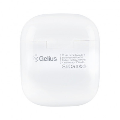 Навушники Gelius Pro Capsule 4 GP-TWS-004i White (00000089892)