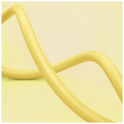 Дата кабель USB 2.0 AM to Lightning 1.0m soft silicone yellow ColorWay (CW-CBUL043-Y)