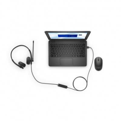Навушники Dell Wired Headset WH125 Black (520-BBLV)