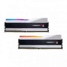 Модуль пам'яті для комп'ютера DDR5 64GB (2x32GB) 6000 Trident Z5 RGB Silver G.Skill (F5-6000J3238G32GX2-TZ5RS)