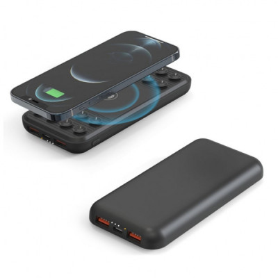 Батарея універсальна TheGeneral 10000mah ChargeMate, PD/QC/22.5W, wireless charging 15W (40010919-01)