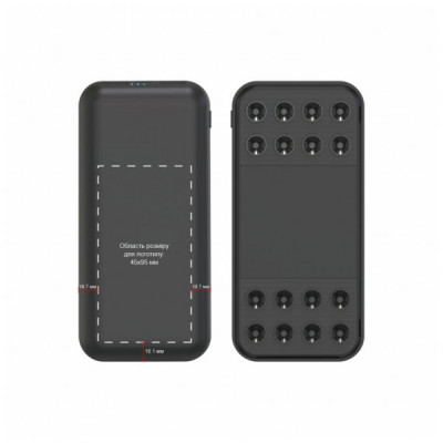 Батарея універсальна TheGeneral 10000mah ChargeMate, PD/QC/22.5W, wireless charging 15W (40010919-01)