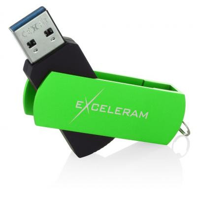 USB флеш накопичувач eXceleram 32GB P2 Series Green/Black USB 3.1 Gen 1 (EXP2U3GRB32)