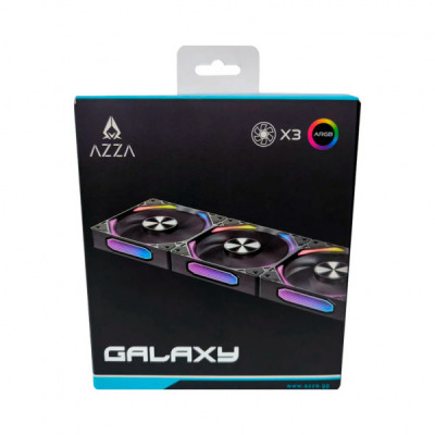 Кулер до корпусу Azza ARGB 3-IN-1 (LFO-4912DB3)