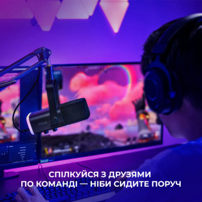 Мікрофон Fifine AM8T USB Black (AM8T)