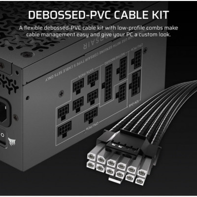 Блок живлення Corsair 1000W RM1000x Shift ATX 3.1 (CP-9020300-EU)