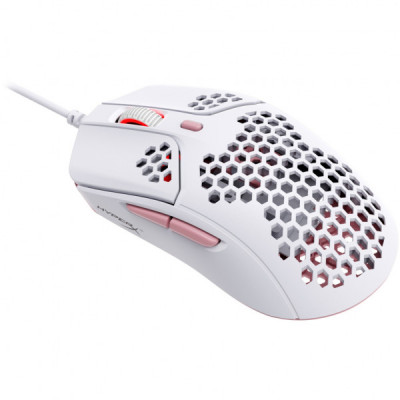 Мишка HyperX Pulsefire Haste White-Pink (4P5E4AA)