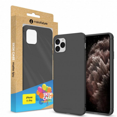 Чохол до мобільного телефона MakeFuture Skin Case Apple iPhone 11 Pro Black (MCS-AI11PBK)