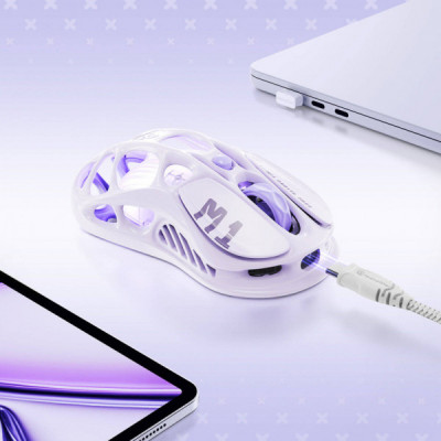 Мишка GravaStar Mercury M1 Pro Wireless/Bluetoot/USB Lavender Purple (GRAVASTARM1PRO_PL)