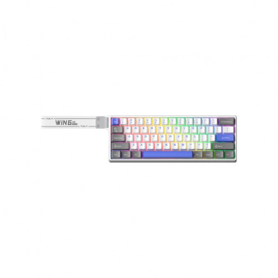 Клавіатура Aula WIN68 HE Max Magnetic Switch USB UA Grey (6978080504081)
