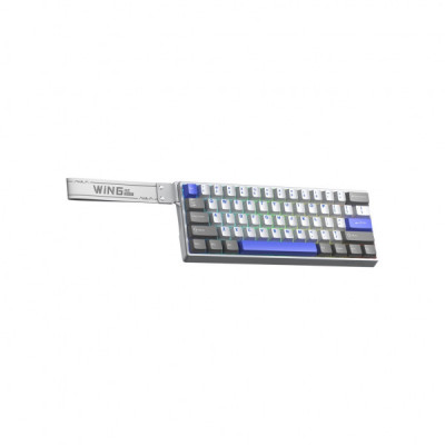 Клавіатура Aula WIN68 HE Max Magnetic Switch USB UA Grey (6978080504081)