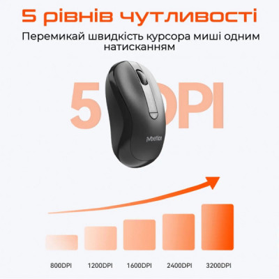Мишка Meetion BTM185 Bluetooth/Wireless Black (MT-BTM185-A) Мишка Meetion BTM185 Bluetooth/Wireless Black (MT-BTM185-A)