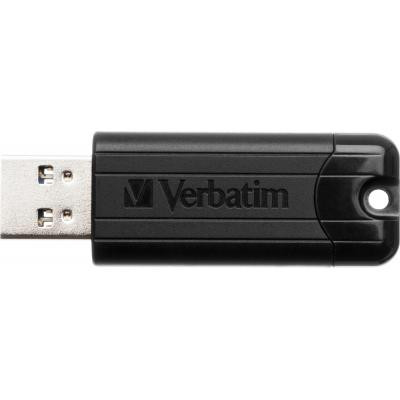USB флеш накопичувач Verbatim 32GB PinStripe Black USB 3.0 (49317)