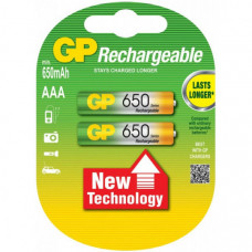 Акумулятор Gp AAA 65AAAHCE-2GBE2 ReCyko+ 650mAh * 2 (65AAAHCE / 4891199043147)