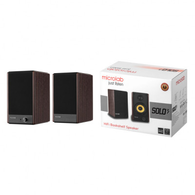 Акустична система Microlab SOLO 3 40W Brown (SOLO-3BR)