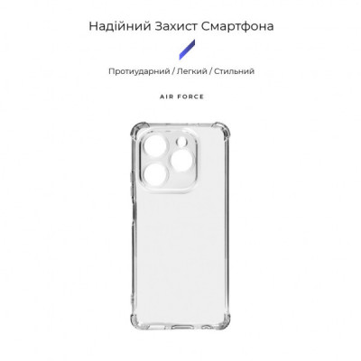 Чохол до мобільного телефона Armorstandart Air Force Tecno Spark 20 Pro (KJ6) Camera cover Transparent (ARM74394)