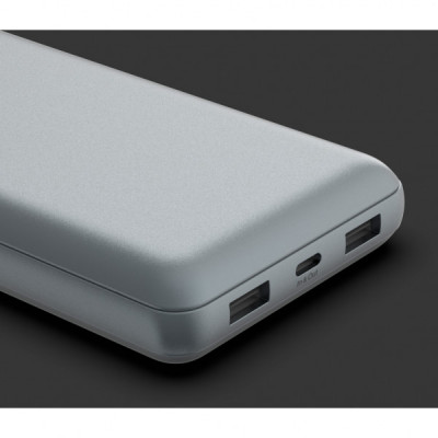 Батарея універсальна Belkin 10000mAh 15W 2xUSB-A, USB-C Gray (BPB011BTGY)