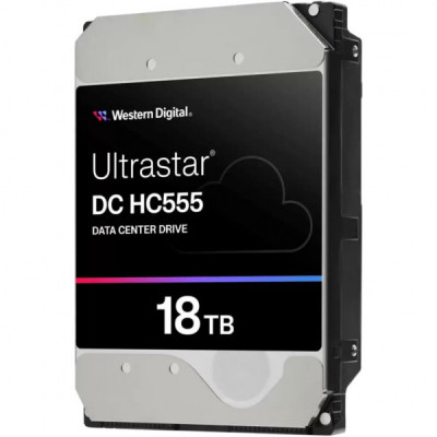 Жорсткий диск 3.5" 18TB HC555 WDC Hitachi HGST (WUH722018CLE6L4)