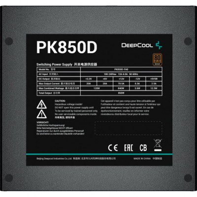 Блок живлення Deepcool 850W (PK850D)