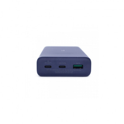 Батарея універсальна Ugreen 20000mAh PD/45W, QC, Type-C, USB-A, cable/Type-C 0.5m, cover (80304)