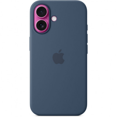 Чохол до мобільного телефона Apple iPhone16 Silicone Case with MagSafe - Denim (MYY23ZM/A)