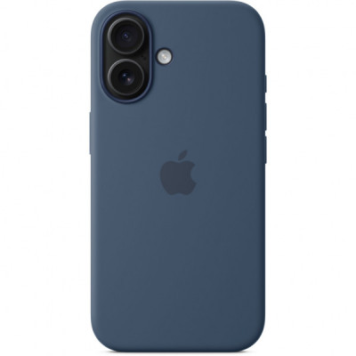 Чохол до мобільного телефона Apple iPhone16 Silicone Case with MagSafe - Denim (MYY23ZM/A)