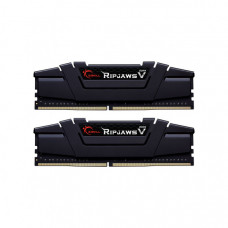 Модуль пам'яті для комп'ютера DDR4 16GB (2x8GB) 4400 MHz RipjawsV Black G.Skill (F4-4400C18D-16GVKC)