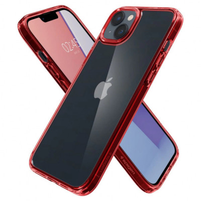 Чохол до мобільного телефона Spigen Apple iPhone 14 Plus Ultra Hybrid, Red Crystal (ACS04896)