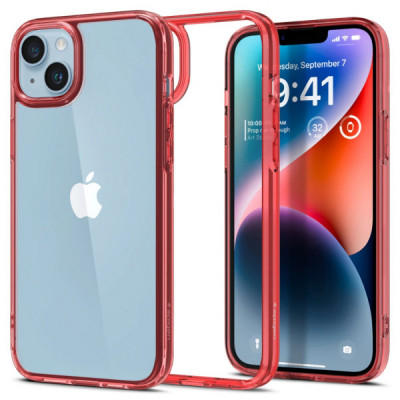 Чохол до мобільного телефона Spigen Apple iPhone 14 Plus Ultra Hybrid, Red Crystal (ACS04896)