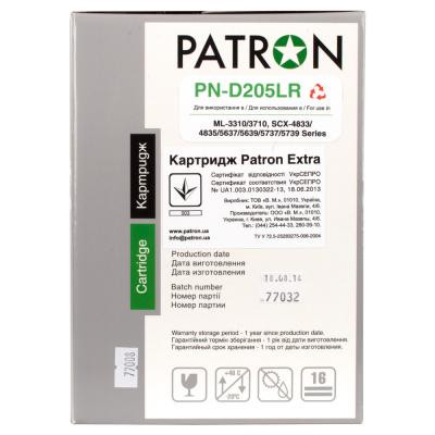 Картридж Patron SAMSUNG MLT-D205L (SCX-4833) Extra (PN-D205LR)