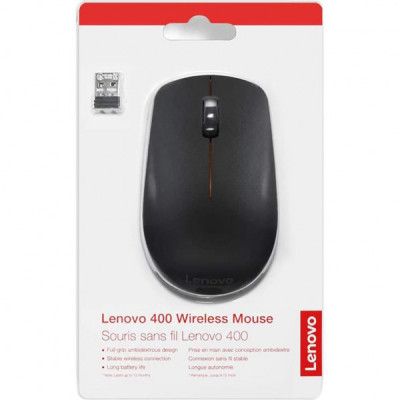 Мишка Lenovo 400 Wireless Black (GY50R91293)