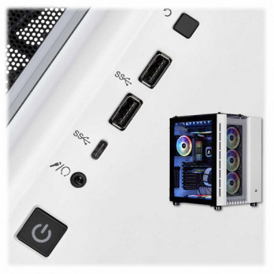 Корпус Corsair Crystal 680X RGB White (CC-9011169-WW)