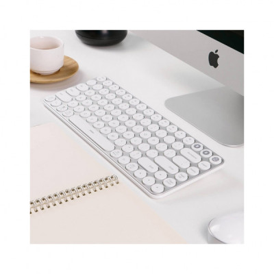 Клавіатура Xiaomi MiiiW AIR85 Bluetooth/Wireless UA White (MWXKT01 White)