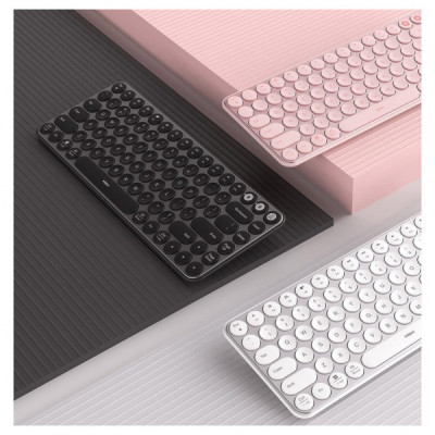 Клавіатура Xiaomi MiiiW AIR85 Bluetooth/Wireless UA White (MWXKT01 White)